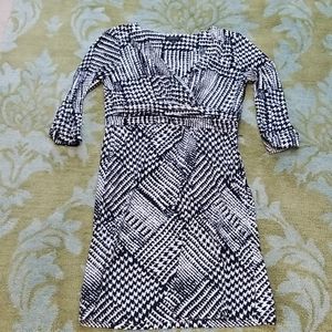 Tahari Geometric Print Dress -  Size 12